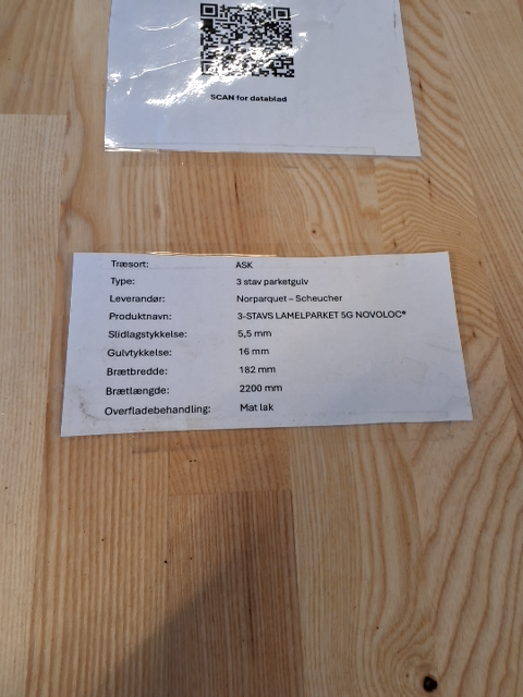 Laminat askeparket